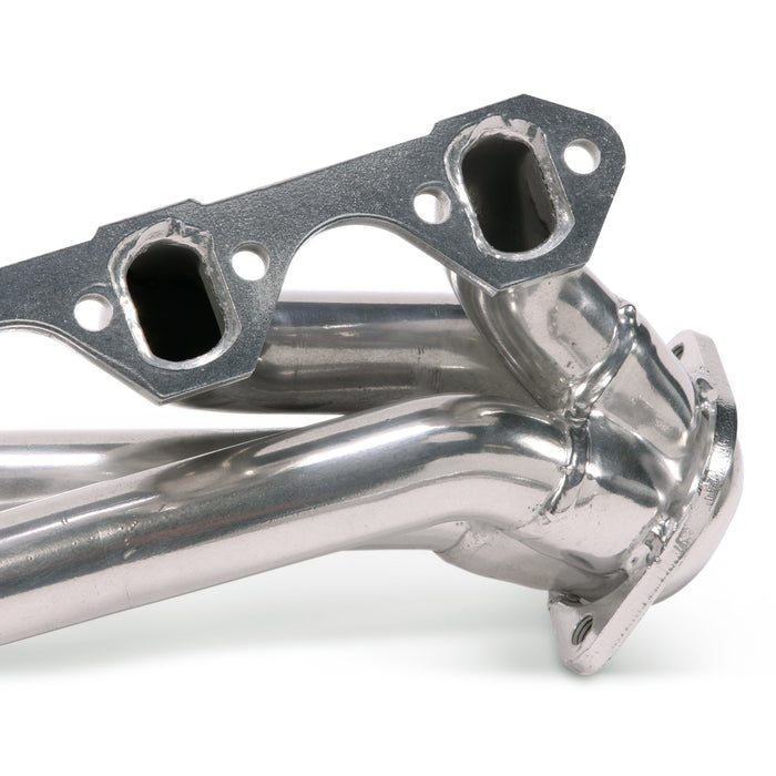 BBK Performance Parts 15110 1979-1993 MUSTANG 351 SWAP 1-5/8 SHORTY HEADERS (POLISHED SILVER CERAMIC) - Truck Part Superstore