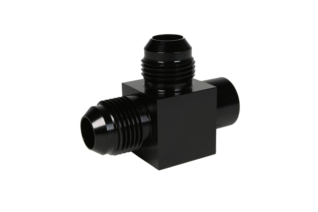 Aeromotive Fuel System 15119 2x Male AN-08 x ORB-06 Port Tee with Gauge Port - Truck Part Superstore