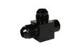 Aeromotive Fuel System 15119 2x Male AN-08 x ORB-06 Port Tee with Gauge Port - Truck Part Superstore