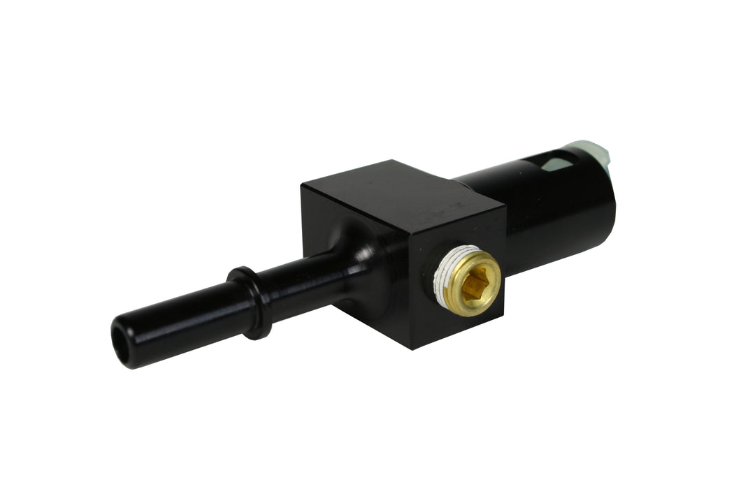 Aeromotive Fuel System 15120 5/16?? Quick Connect with AN-06 port and 1/8?? gauge port. - Truck Part Superstore