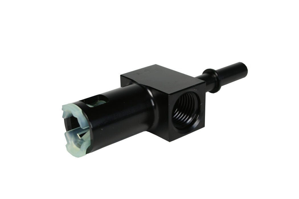 Aeromotive Fuel System 15120 5/16?? Quick Connect with AN-06 port and 1/8?? gauge port. - Truck Part Superstore