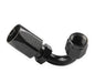 Earl's Performance 151206ERL 120 Deg. Power Steering Hose End; Hose Size: -6AN; Steel w/Black Chrome Finish; - Truck Part Superstore