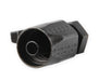 Earl's Performance 151206ERL 120 Deg. Power Steering Hose End; Hose Size: -6AN; Steel w/Black Chrome Finish; - Truck Part Superstore