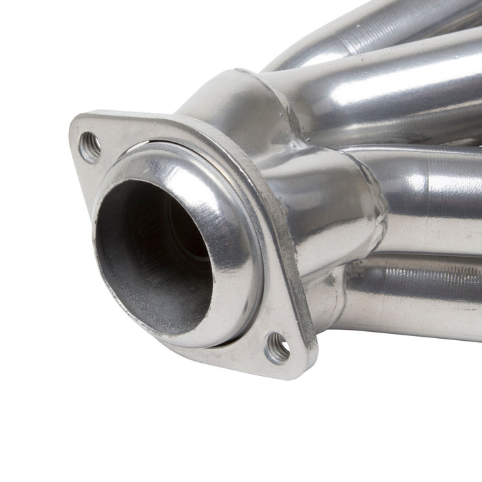 BBK Performance Parts 15120 1986-93 MUSTANG 5.0 1-5/8 SHORTY EQUAL LENGTH HEADERS (POLISHED SILVER CERAMIC) - Truck Part Superstore