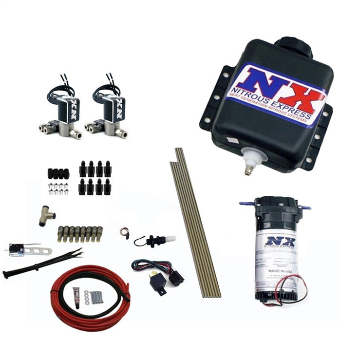 Nitrous Express 15122H Direct Port Water Methanol; 8 cylinder stage 1 w/Hardlines - Truck Part Superstore