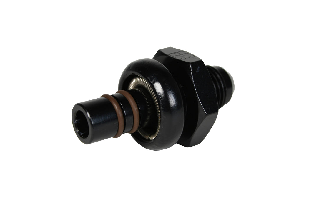 Aeromotive Fuel System 15123 3/8 Male Spring Lock / AN-06 Feed Line Adapter (Ford). - Truck Part Superstore