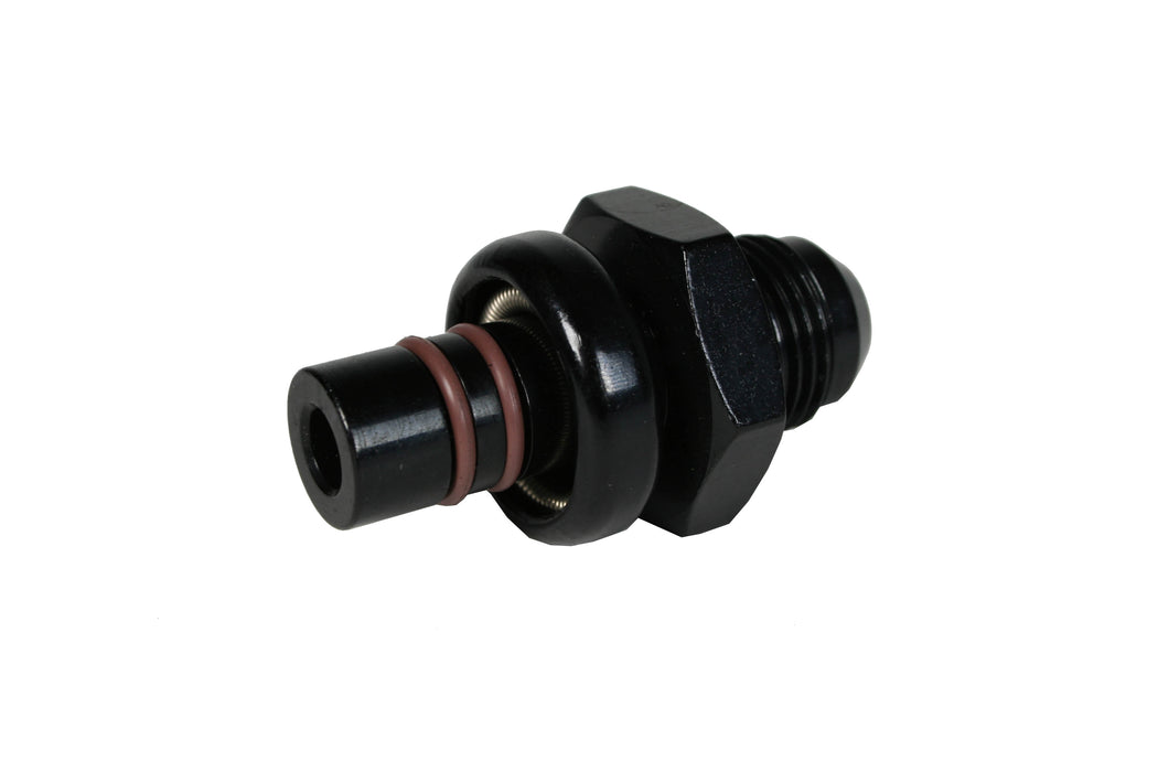 Aeromotive Fuel System 15125 1/2" Male Spring Lock / AN-08 Feed Line Adapter (Ford). - Truck Part Superstore