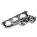 BBK Performance Parts 1512 1986-1993 MUSTANG 5.0 1-5/8 SHORTY EQUAL LENGTH HEADERS (CHROME). - Truck Part Superstore