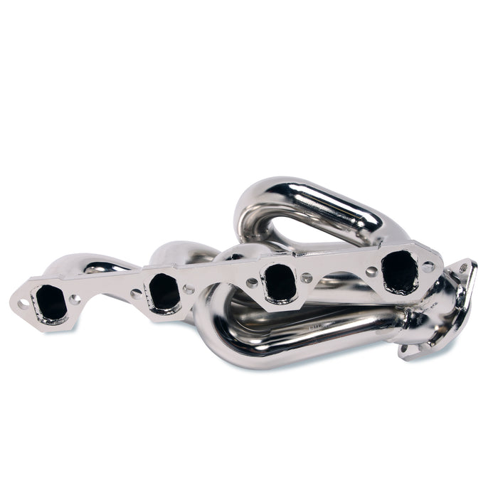 BBK Performance Parts 1512 1986-1993 MUSTANG 5.0 1-5/8 SHORTY EQUAL LENGTH HEADERS (CHROME). - Truck Part Superstore