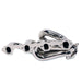 BBK Performance Parts 1512 1986-1993 MUSTANG 5.0 1-5/8 SHORTY EQUAL LENGTH HEADERS (CHROME). - Truck Part Superstore