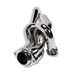BBK Performance Parts 1512 1986-1993 MUSTANG 5.0 1-5/8 SHORTY EQUAL LENGTH HEADERS (CHROME). - Truck Part Superstore