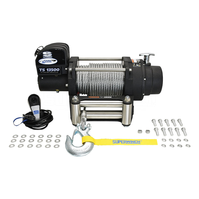 Superwinch 1513200 Tiger Shark 13500 Winch - Truck Part Superstore