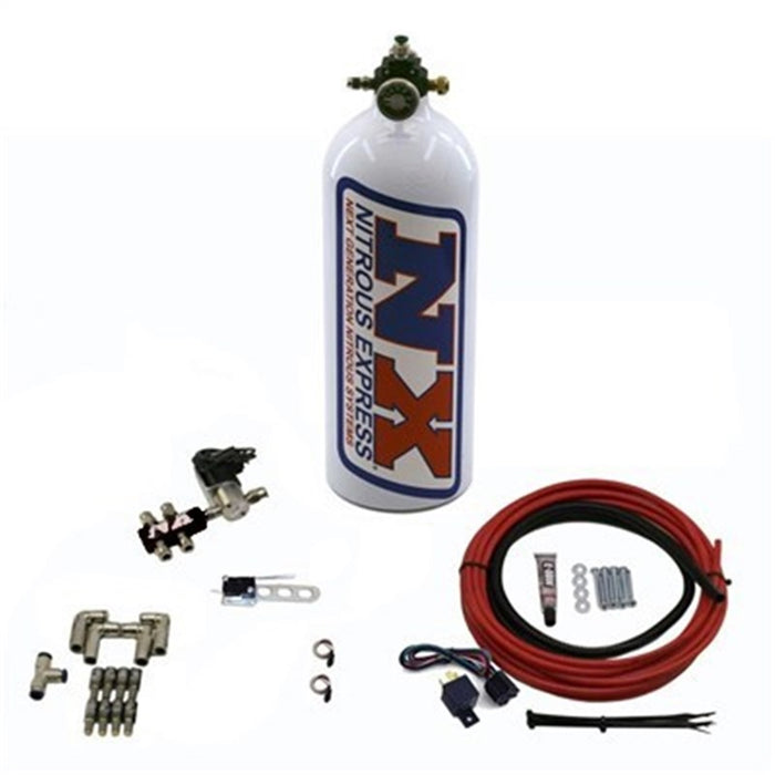 Nitrous Express 15134 PUMPLESS DIRECT PORT WATER METHANOL; 4 CYLINDER - Truck Part Superstore