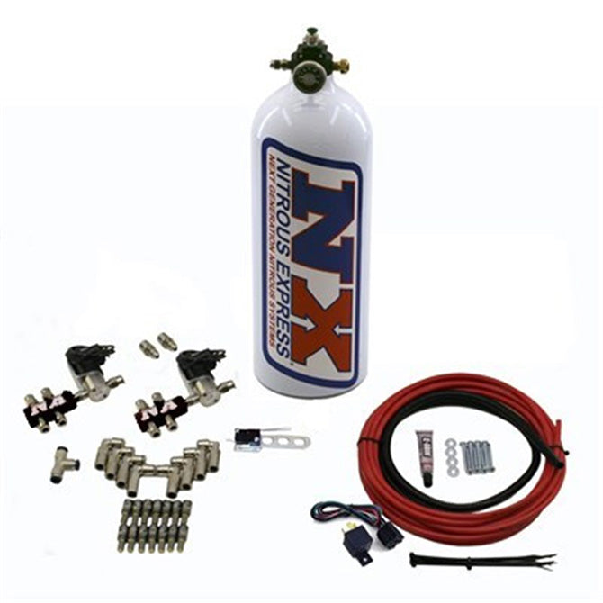 Nitrous Express 15137 PUMPLESS DIRECT PORT WATER METHANOL; 8 CYLINDER - Truck Part Superstore