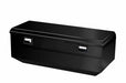 TrailFX 151482S Chest Sgl Lid Smooth Gloss Black Steel 48 x20.5 x19 9.7 Cubic Ft Cap - Truck Part Superstore