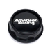 American Racing 1515006023-M AR969 CAP PUSH THRU S-BLK MACH 130.81 CB - Truck Part Superstore