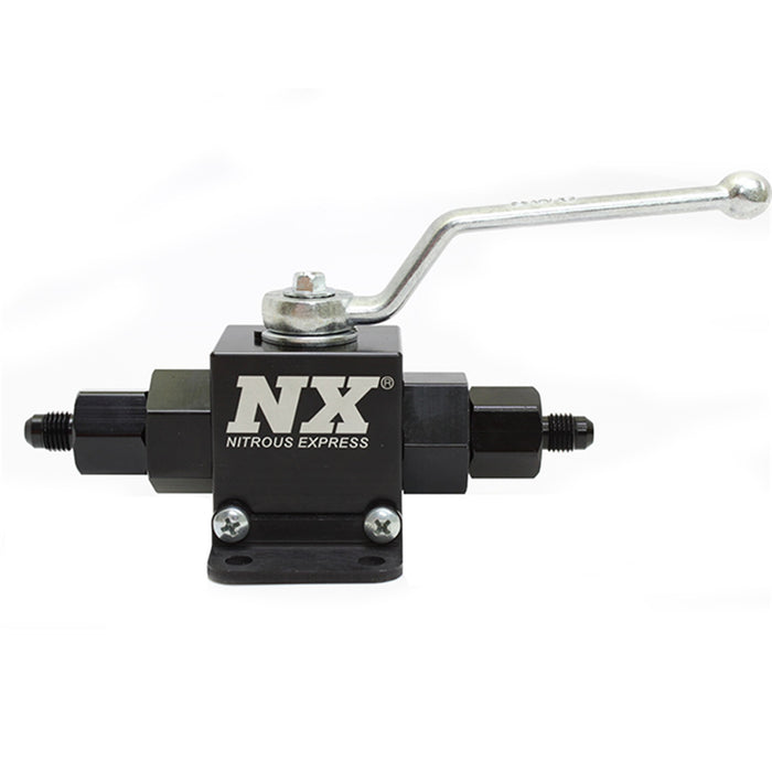 Nitrous Express 15159-4 1/2in. I.D. Lightweight Billet In-Line Valve (4An) - Truck Part Superstore
