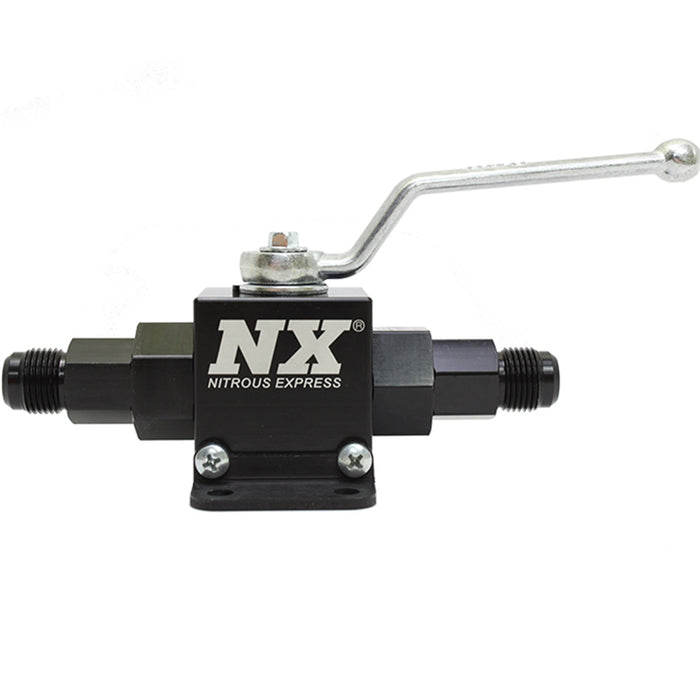 Nitrous Express 15159-8 1/2in. I.D. Lightweight Billet In-Line Valve (8An) - Truck Part Superstore