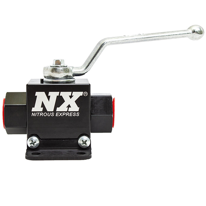 Nitrous Express 15159 1/2in. I.D. Lightweight Billet In-Line Valve - Truck Part Superstore