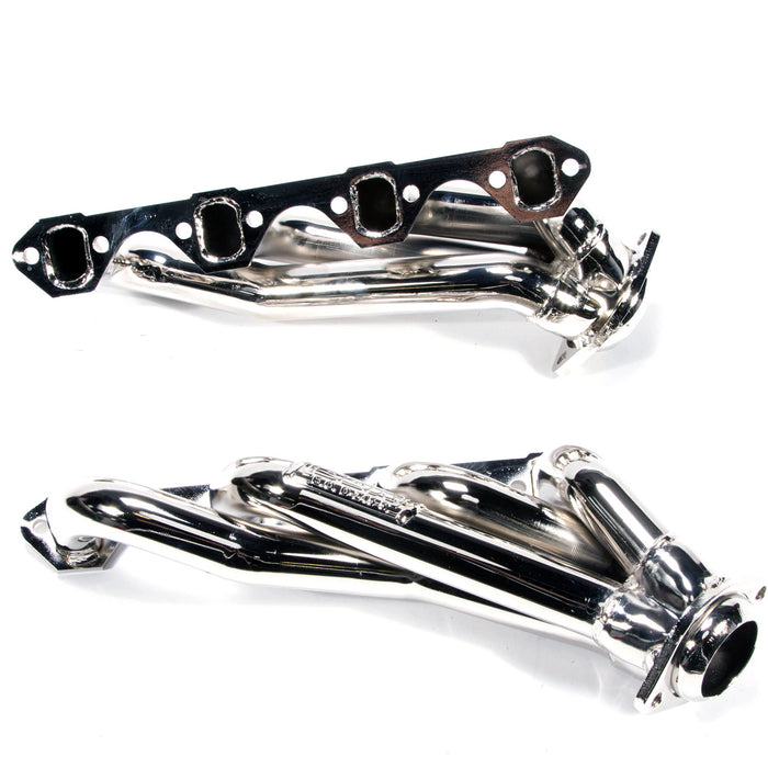 BBK Performance Parts 1515 1986-1993 MUSTANG 5.0 1-5/8 SHORTY HEADERS (Titanium Ceramic). - Truck Part Superstore