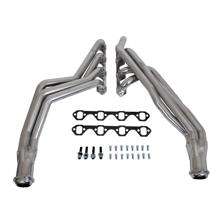 BBK Performance Parts 15160 1979-1993 MUSTANG 5.0 1-5/8 LONG TUBE HEADERS (Polished Silver Ceramic) - Truck Part Superstore