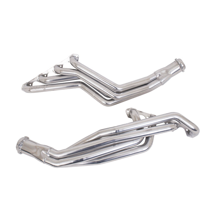 BBK Performance Parts 15160 1979-1993 MUSTANG 5.0 1-5/8 LONG TUBE HEADERS (Polished Silver Ceramic) - Truck Part Superstore
