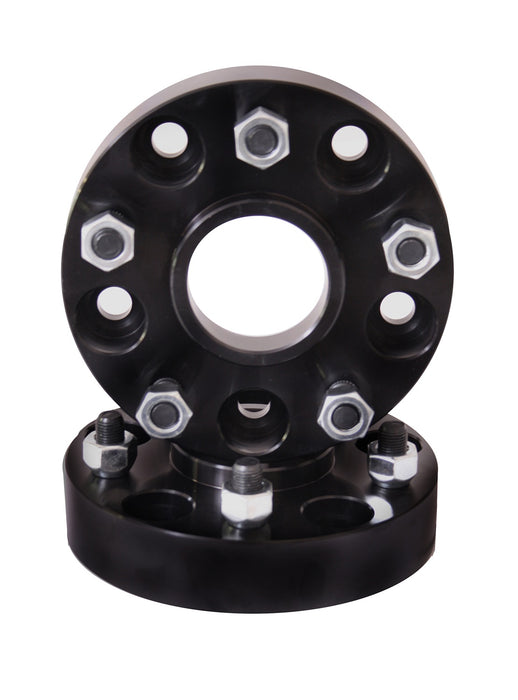 Rugged Ridge 15201.08 Wheel Spacer Kit; Black; 5 On 4.5 Bolt Pattern; 1.5 in. Thick; - Truck Part Superstore