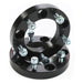 Rugged Ridge 15201.13 Wheel Spacer Kit; Pair; Adds 1.00 in.; Black; - Truck Part Superstore
