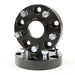 Rugged Ridge 15201.14 Wheel Spacer Kit; Pair; 1.25 Inch; Fits 5x5 in. Bolt Pattern; Black Aluminum; - Truck Part Superstore
