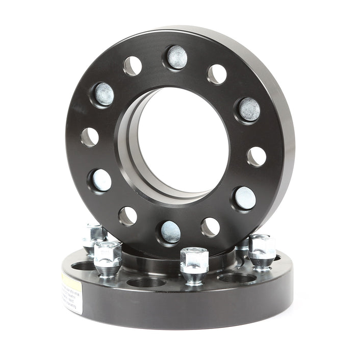 Rugged Ridge 15201.18 Wheel Spacer Kit; Pair; 1.75 Inch; Black Aluminum; - Truck Part Superstore
