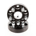Rugged Ridge 15201.20 Wheel Spacer Kit; Pair; 1.25 in./32 mm; Fits 5x110 mm Bolt Pattern; Black; - Truck Part Superstore