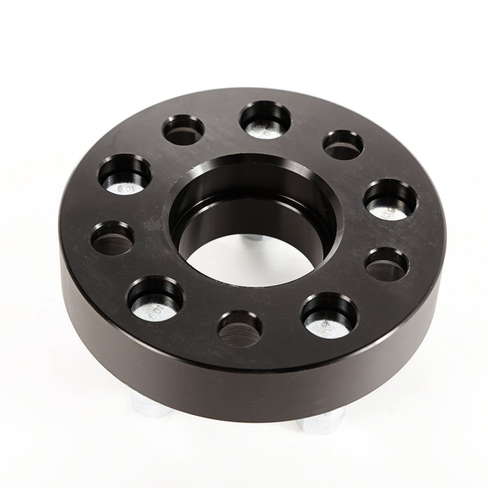 Rugged Ridge 15201.20 Wheel Spacer Kit; Pair; 1.25 in./32 mm; Fits 5x110 mm Bolt Pattern; Black; - Truck Part Superstore