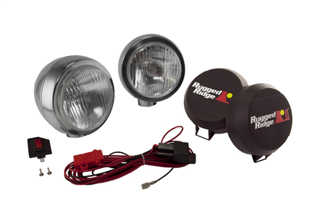 Rugged Ridge 15206.51 Off Road Light Kit - Truck Part Superstore