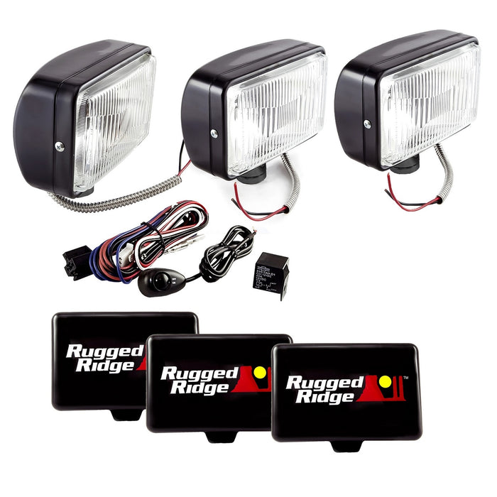 Rugged Ridge 15207.65 Off Road Light Kit - Truck Part Superstore