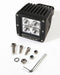 Rugged Ridge 15209.03 LED Driving Light; 3 in. Square; 16 Watt; Black Powder Coated Aluminum; - Truck Part Superstore