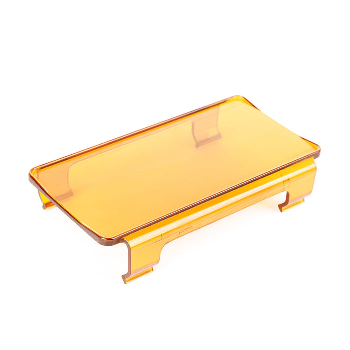 Rugged Ridge 15210.45 LED Light Cover; 6 in.; Amber; Pair; - Truck Part Superstore