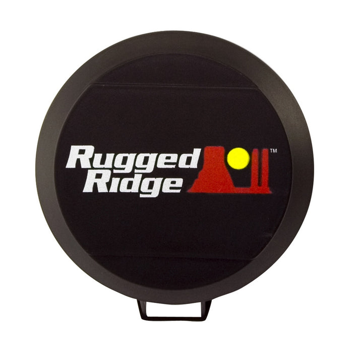 Rugged Ridge 15210.50 Off Road Light Cover; 6 in.; Black; Each; - Truck Part Superstore