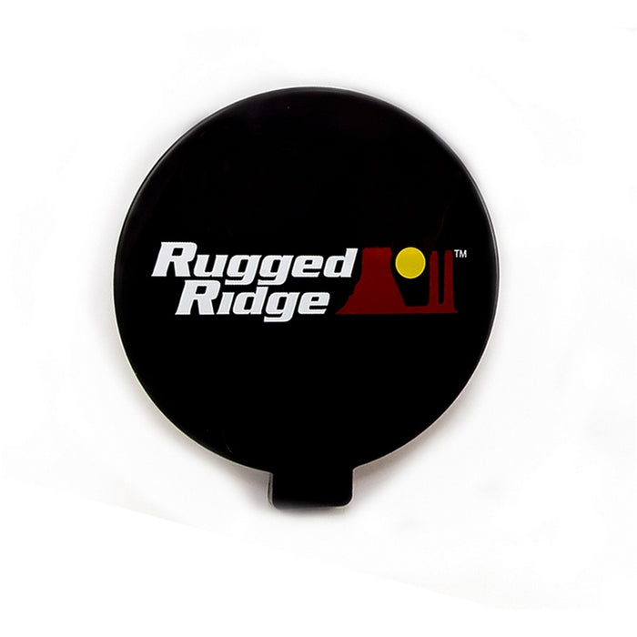 Rugged Ridge 15210.53 Fog Light Cover; 6 in.; Black; Each; - Truck Part Superstore