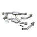 BBK Performance Parts 1521 1986-1993 MUSTANG 5.0 2.5 FULL HIGH FLOW H PIPE W/CONVERTERS - Truck Part Superstore
