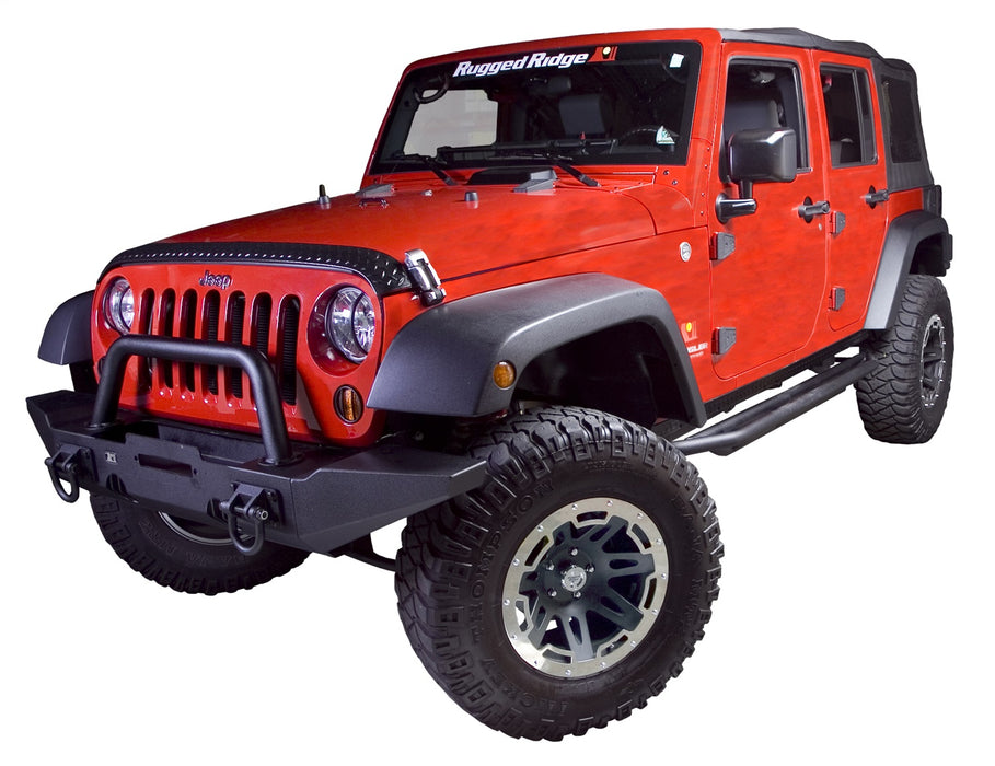 Rugged Ridge 15250.01 Wheel Rim Protector; For 17 X 9 Aluminum Wheel; Polished Stainless Steel; - Truck Part Superstore
