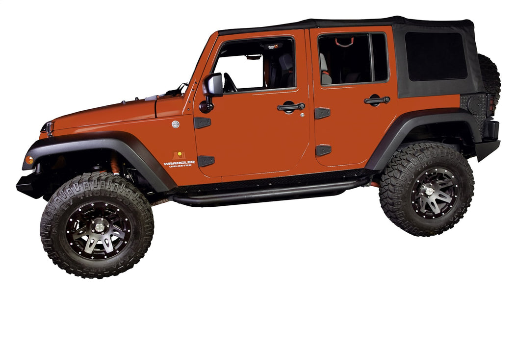 Rugged Ridge 15250.02 Wheel Rim Protector; For 17 X 9 Aluminum Wheel; Black Satin; - Truck Part Superstore