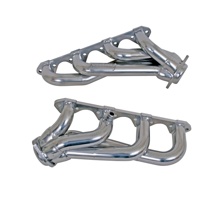 BBK Performance Parts 15250 1994-1995 MUSTANG 5.0 1-5/8 SHORTY LENGTH HEADERS (POLISHED SILVER CERAMIC) - Truck Part Superstore