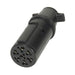 Husky Towing 15258 7 Pole Round To 6 Pole Round With Center Pin On 6 Pole Round Set For Auxil Power - Truck Part Superstore