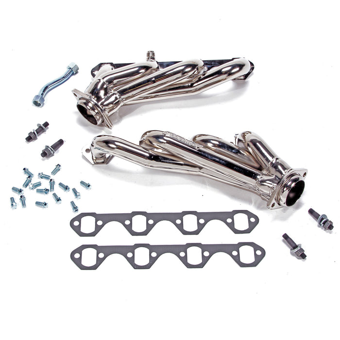 BBK Performance Parts 1525 1994-1995 MUSTANG 5.0 1-5/8 SHORTY HEADERS (CHROME). - Truck Part Superstore