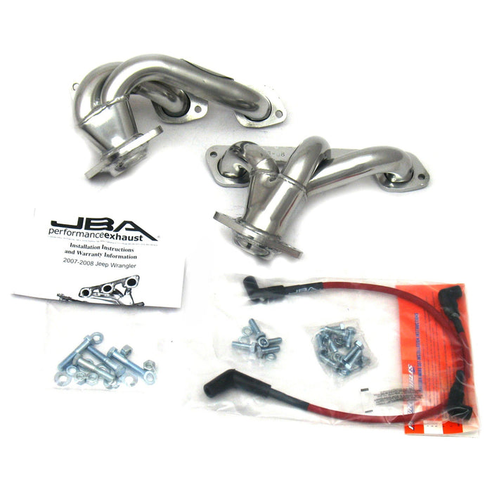 JBA Racing Headers 1528SJS 07-11 Jeep 3.8L Sil Cer - Truck Part Superstore