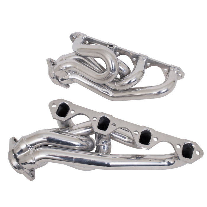 BBK Performance Parts 15290 1994-95 MUSTANG 5.0 1-5/8 SHORTY EQUAL LENGTH HEADERS (POLISHED SILVER CERAMIC) - Truck Part Superstore