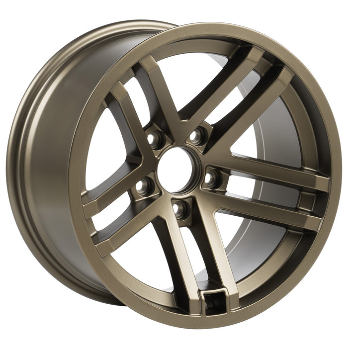 Rugged Ridge 15303.89 Jesse Spade Wheel; 17 in. x 9 in.; Bronze Powder Coat; - Truck Part Superstore