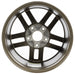Rugged Ridge 15303.89 Jesse Spade Wheel; 17 in. x 9 in.; Bronze Powder Coat; - Truck Part Superstore