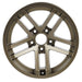 Rugged Ridge 15303.89 Jesse Spade Wheel; 17 in. x 9 in.; Bronze Powder Coat; - Truck Part Superstore