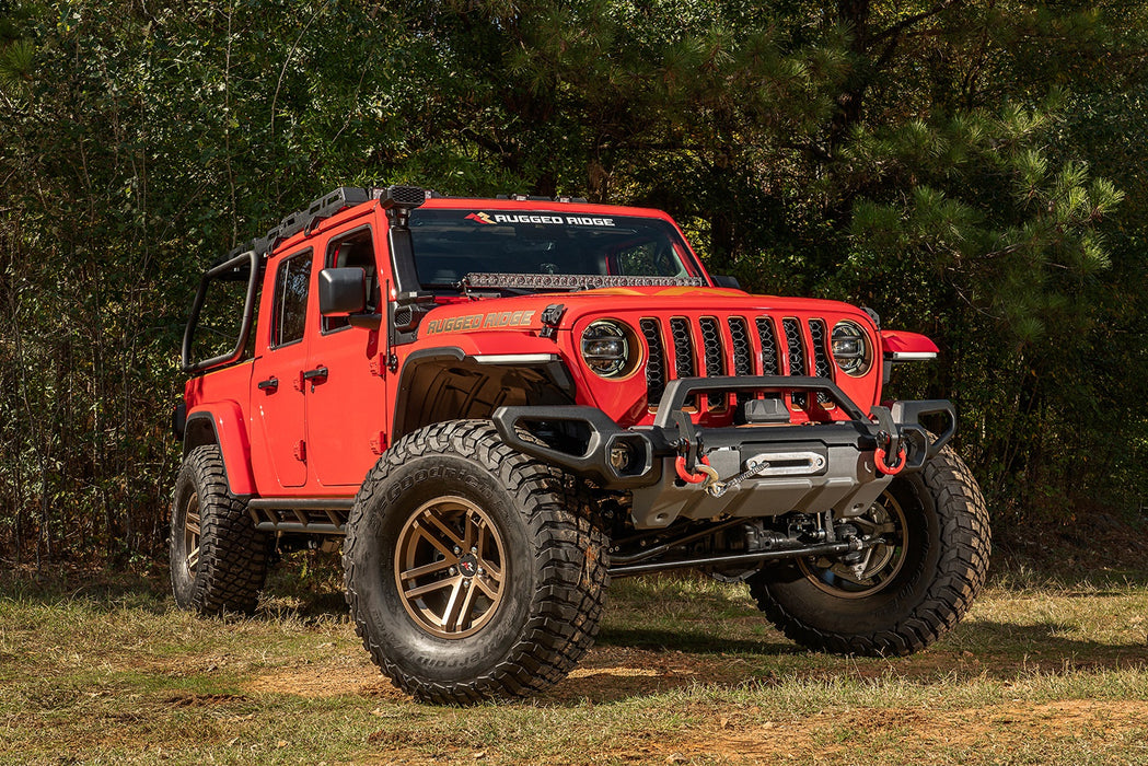 Rugged Ridge 15303.89 Jesse Spade Wheel; 17 in. x 9 in.; Bronze Powder Coat; - Truck Part Superstore